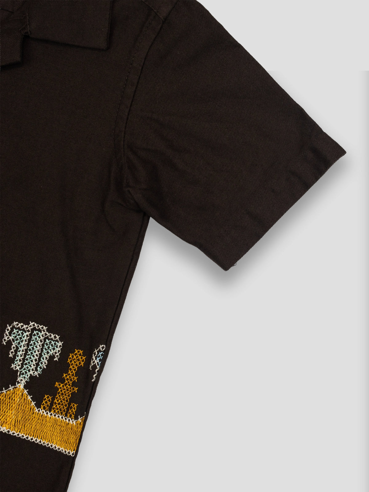 Hap&Hope Printed Camp Collar Half Sleeve Shirt for Boys