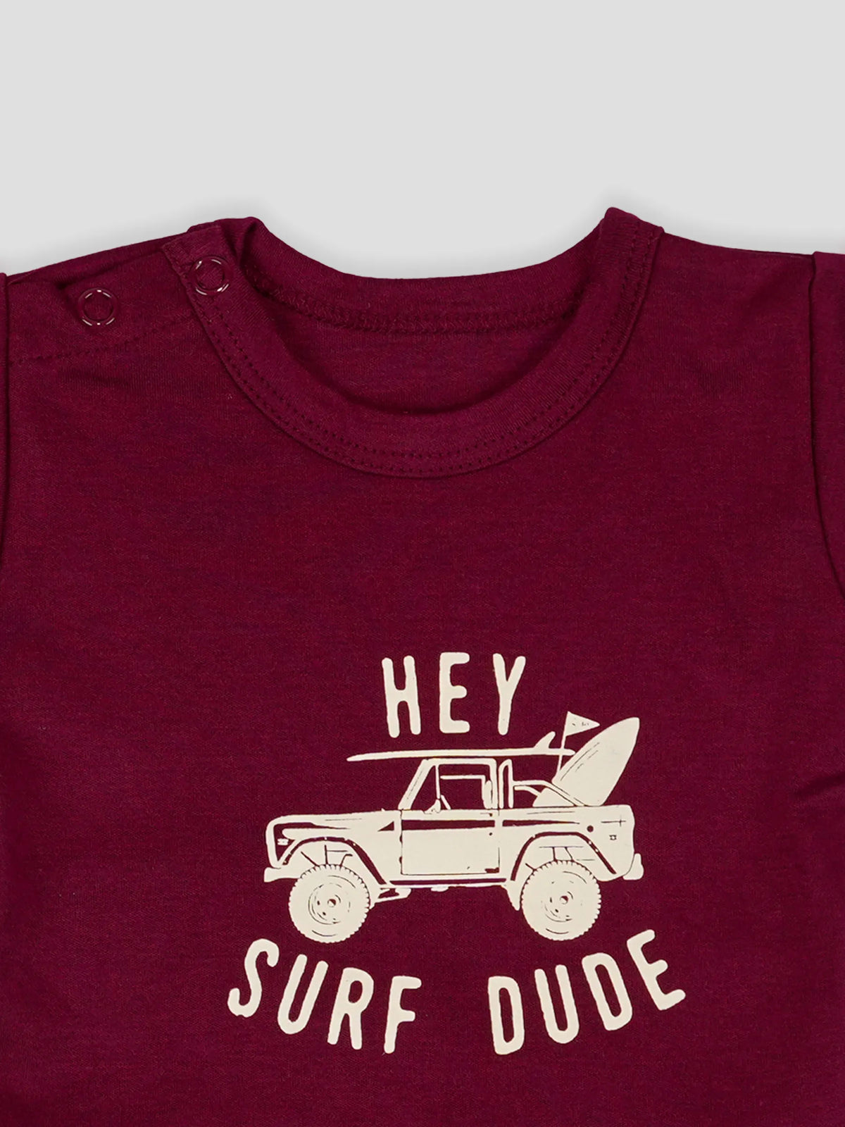 Hap & Hope  Printed Casual T-Shirt & Shorts For Baby Boys