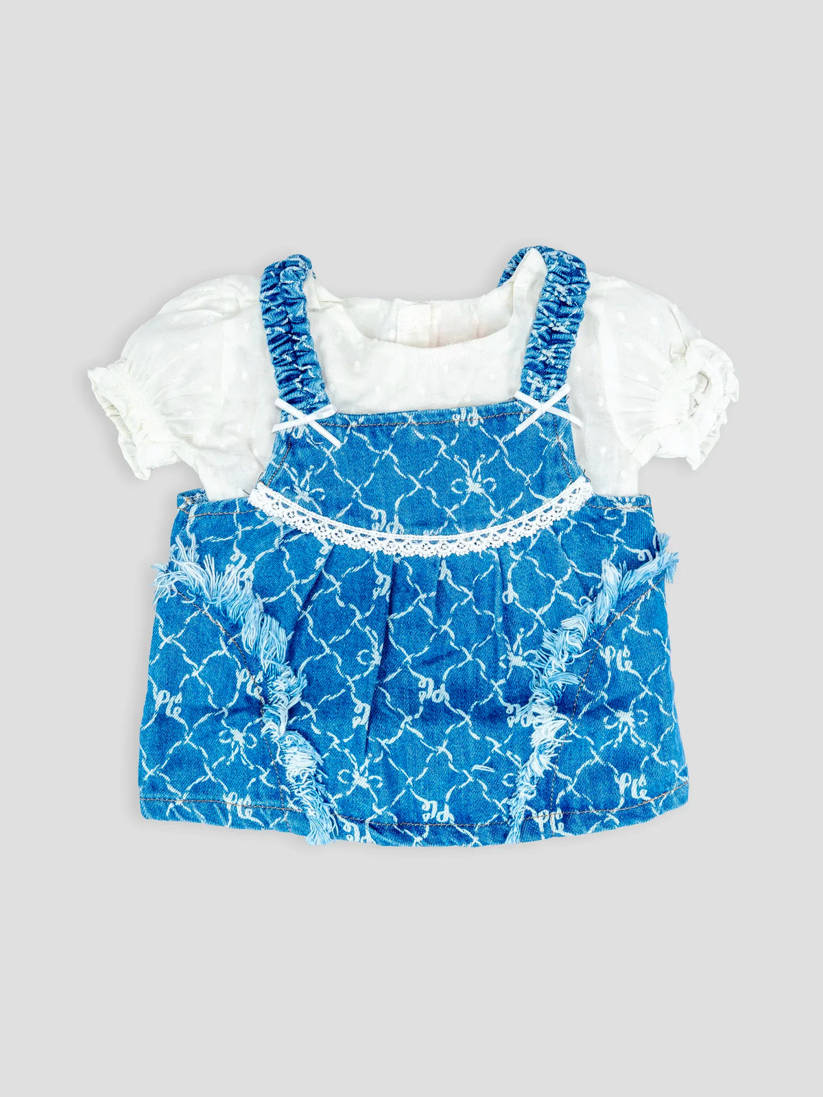 Hap & Hope  Printed Cotton Half Sleeve Frock For Baby Girls