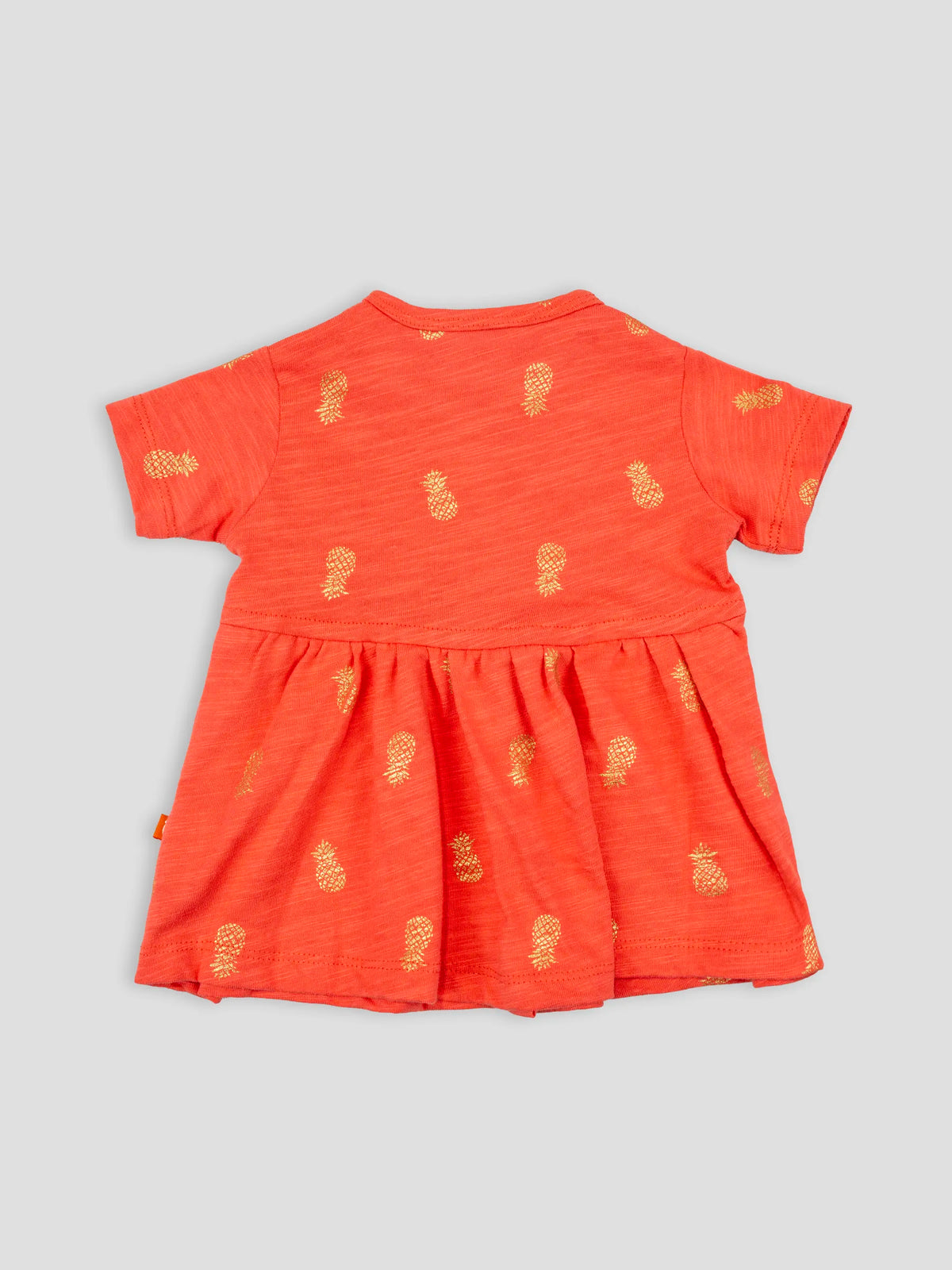 Hap & Hope  Printed Cotton Half Sleeve Jabala Frock For Baby Girls