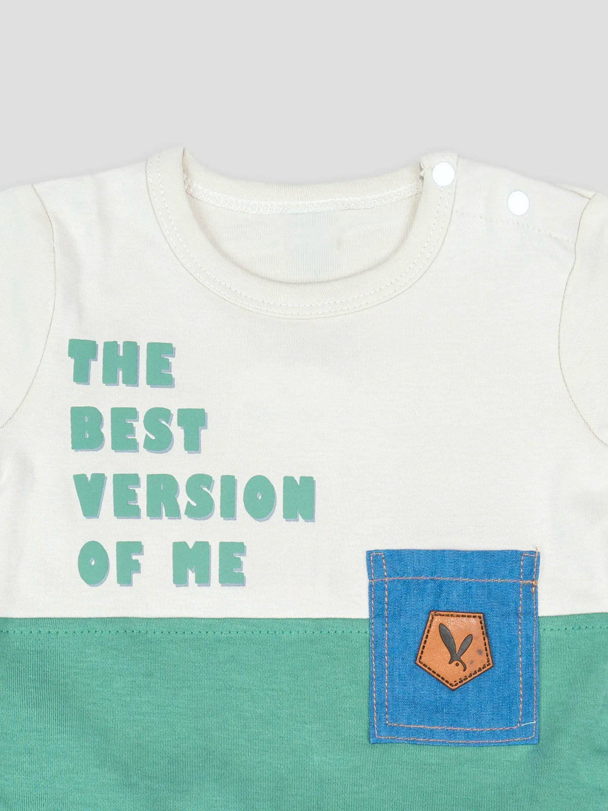 Hap & Hope Printed Cotton Half Sleeve T-Shirt & Shorts For Baby Boys