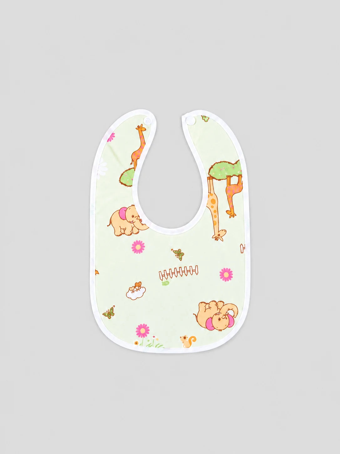 Hap & Hope  Printed Feeding Bib For Babies
