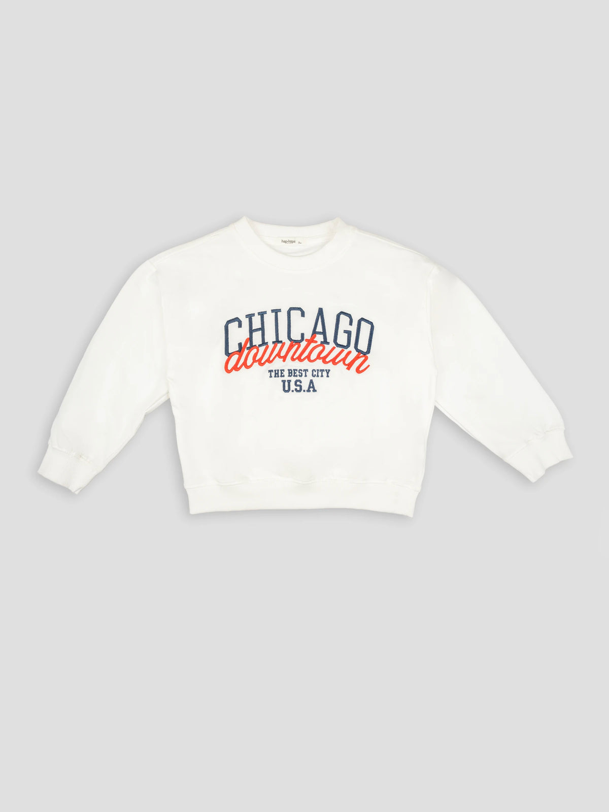 Hap & Hope  Printed Full Sleeve Cotton T-Shirt For Boys