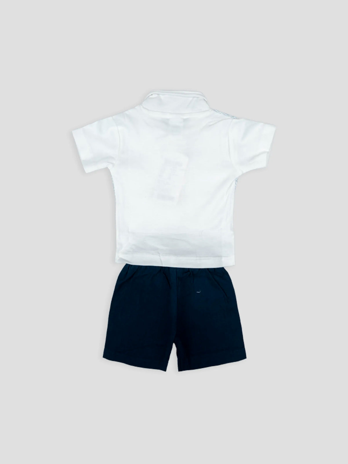 Hap & Hope   Printed Half Sleeve Party Wear Set For Baby Boy