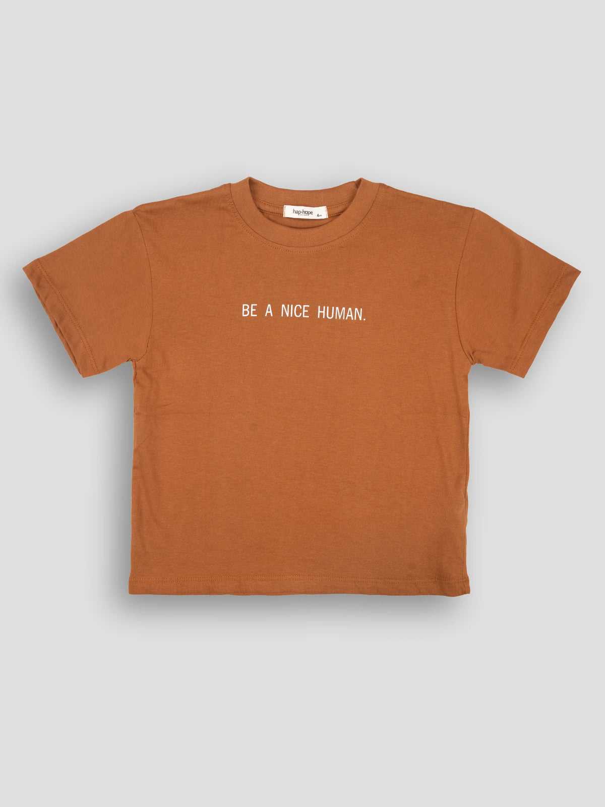 Hap&Hope Printed Round Neck Half Sleeve T-Shirt for Boys
