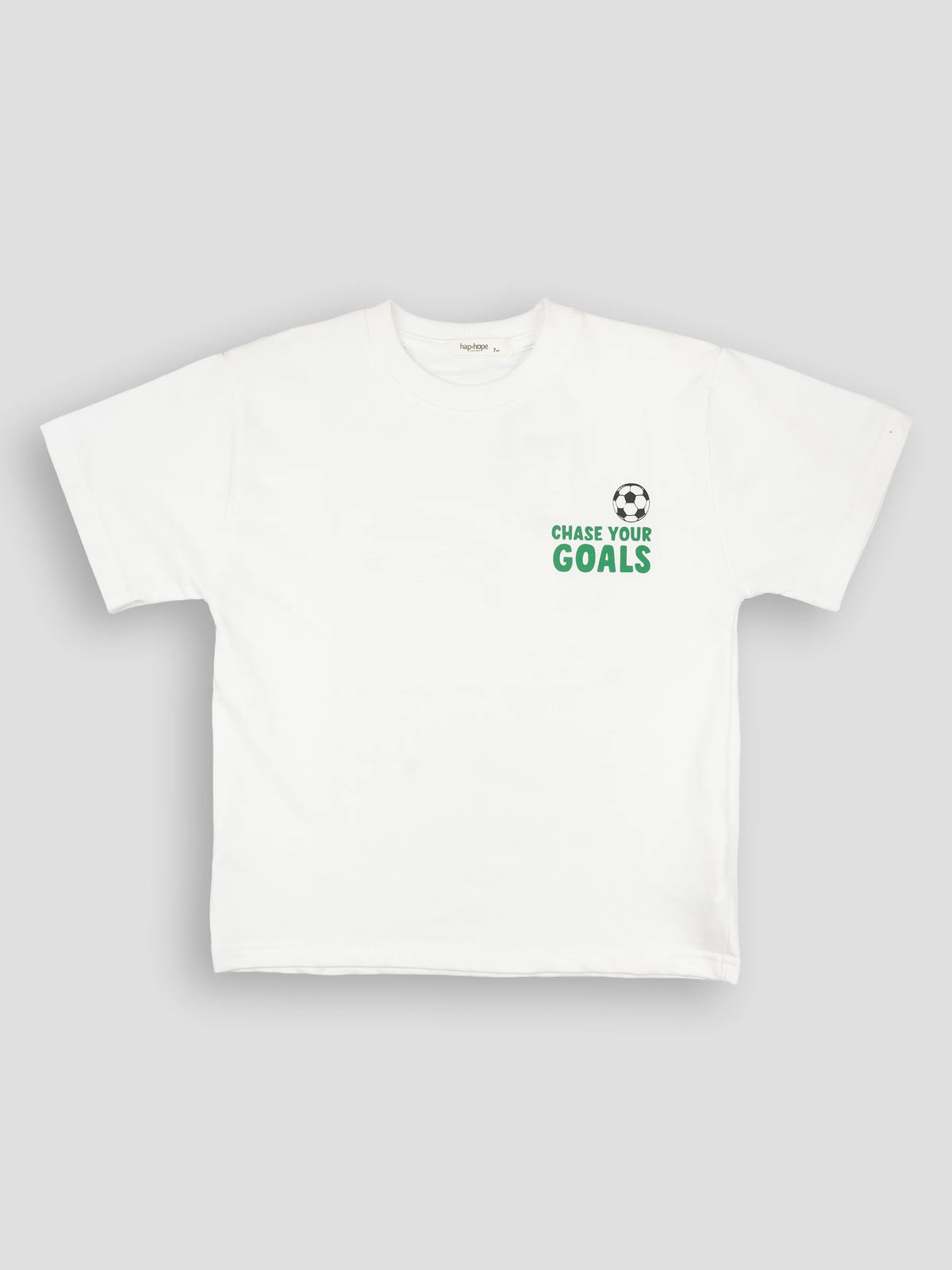 Hap&Hope Printed Round Neck Half Sleeve T-Shirt for Boys