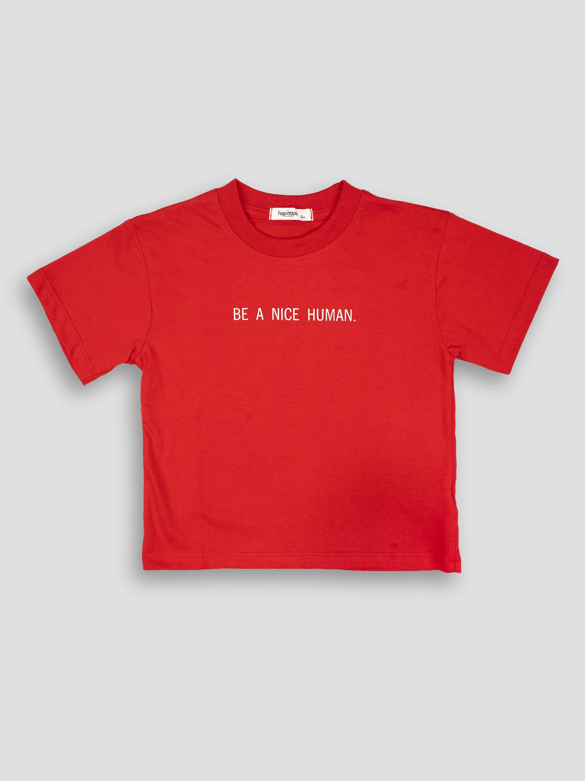 Hap&Hope Printed Round Neck Half Sleeve T-Shirt for Boys