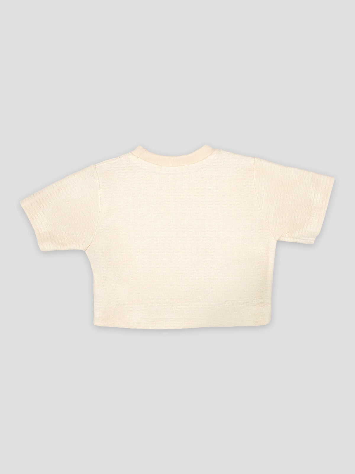 Hap&Hope Printed Round Neck Half Sleeve T-Shirt for Girls