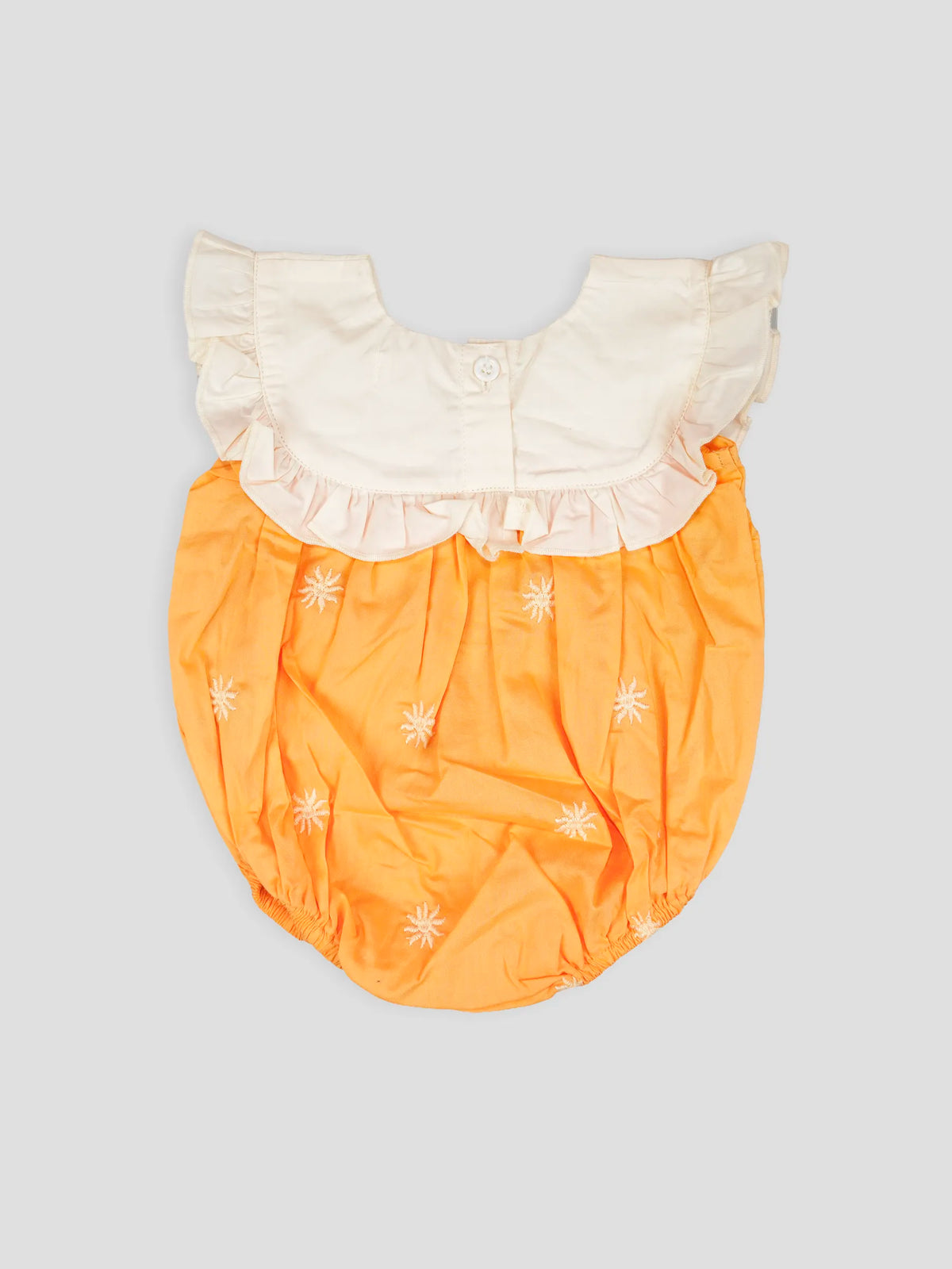 Hap & Hope  Printed Sleeveless Romper For Baby Girls