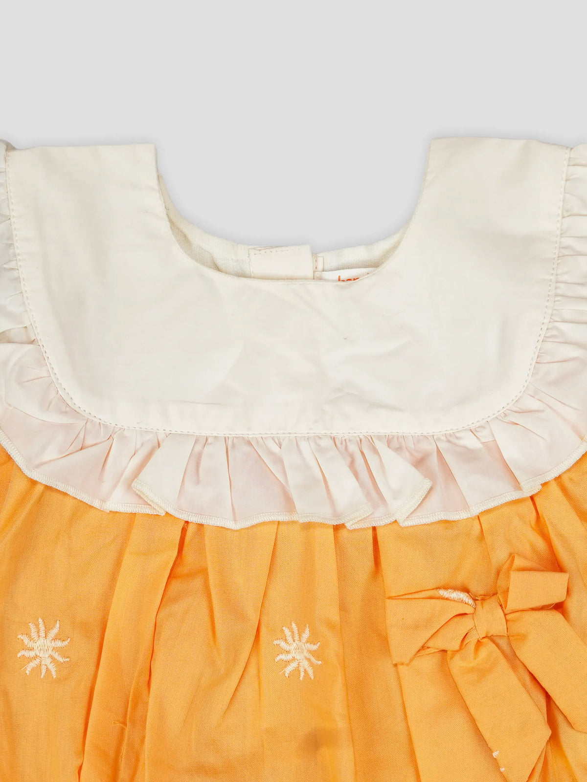 Hap & Hope  Printed Sleeveless Romper For Baby Girls