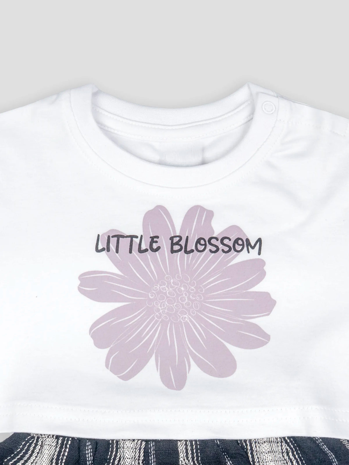 Hap & Hope  Printed T-Shirt & Skirt  For Baby Girls