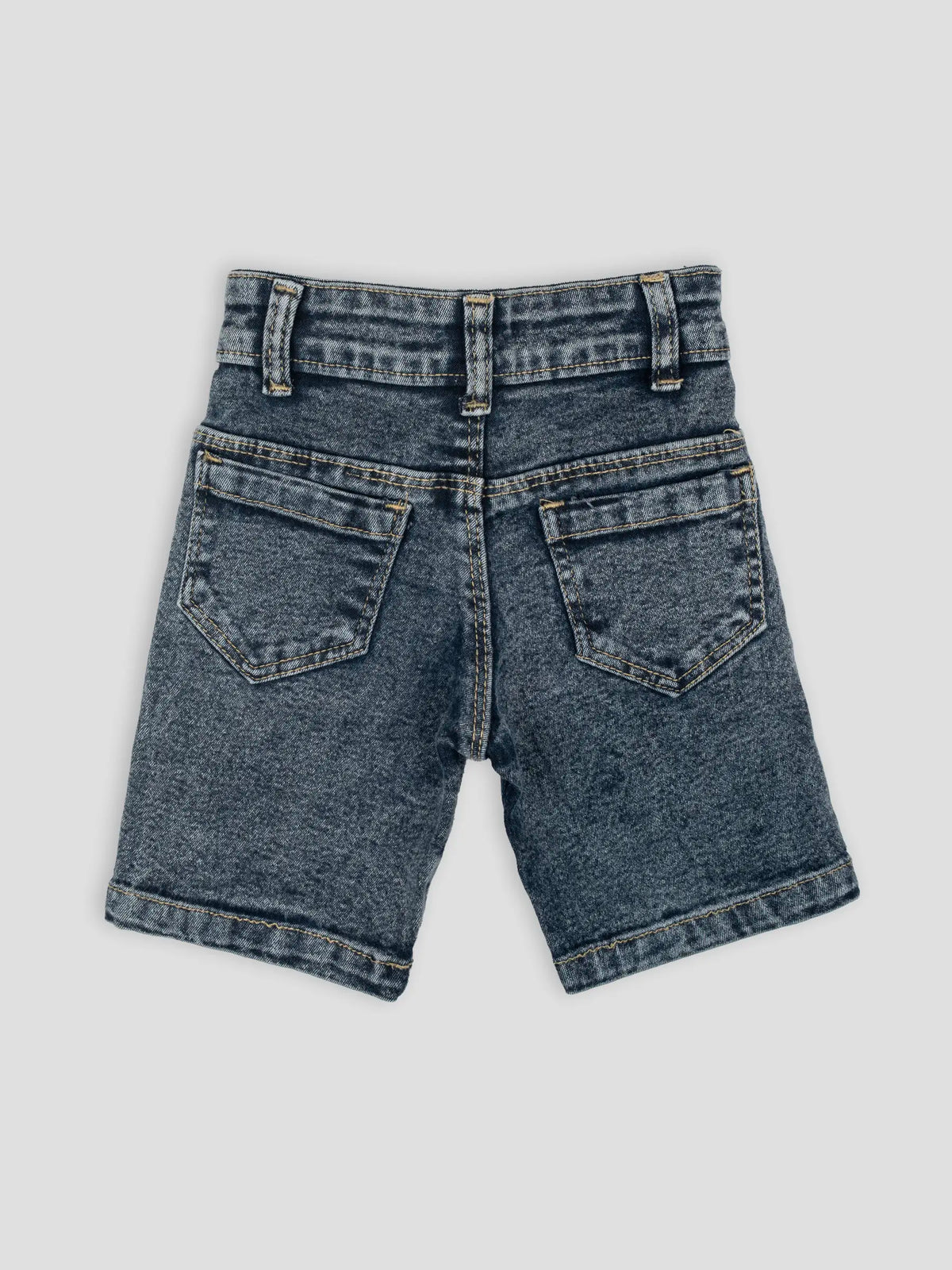 Hap & Hope Relaxed Fit Denim Shorts For Boys