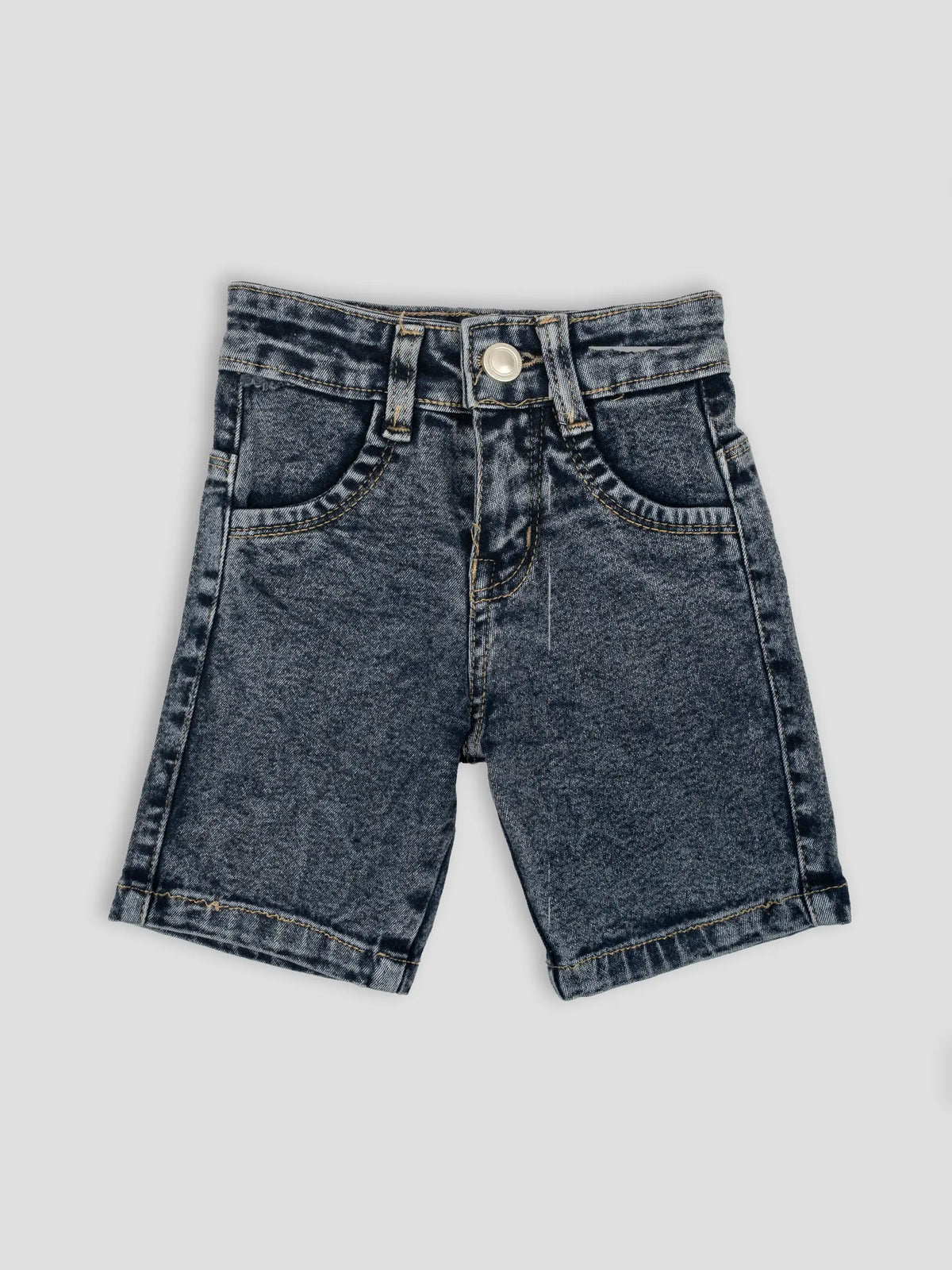 Hap & Hope Relaxed Fit Denim Shorts For Boys