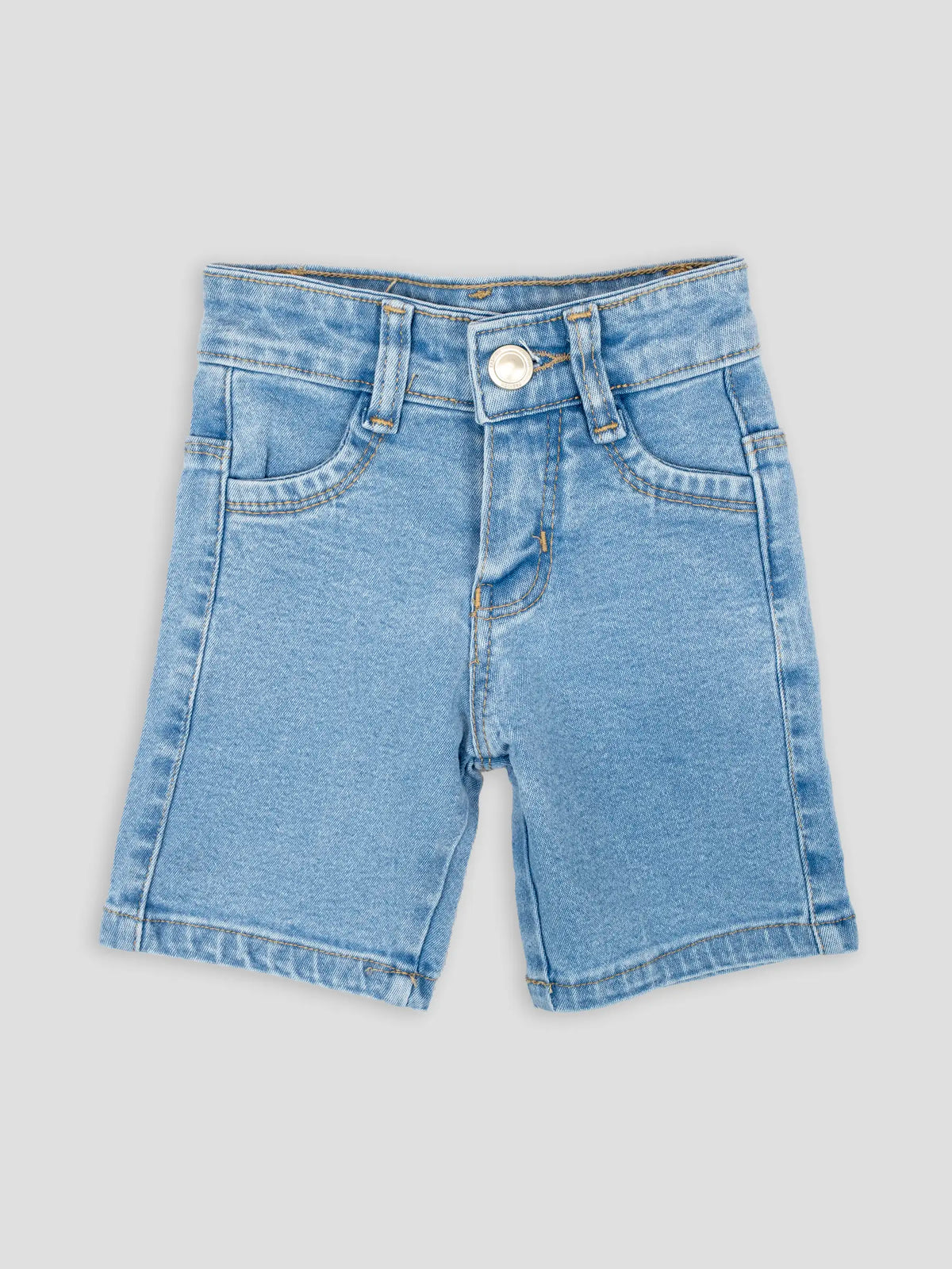 Hap & Hope Relaxed Fit Denim Shorts For Boys