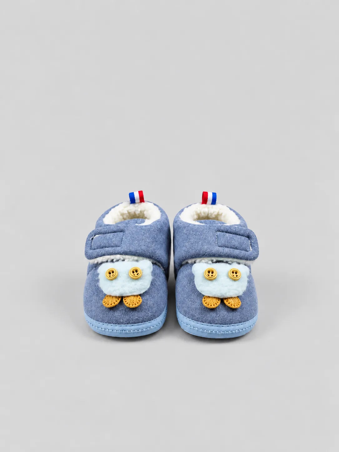 Hap & Hope  Soft Plush Cartoon Booties For New Born Babies