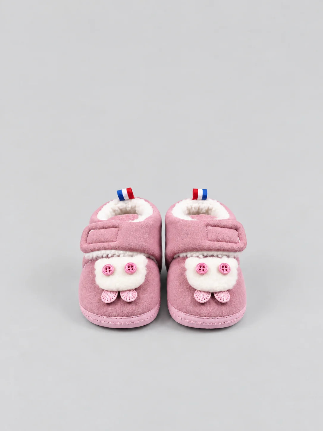 Hap & Hope  Soft Plush Cartoon Booties For New Born Babies