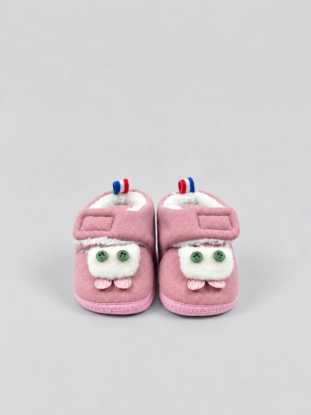 Hap & Hope  Soft Plush Cartoon Booties For New Born Babies