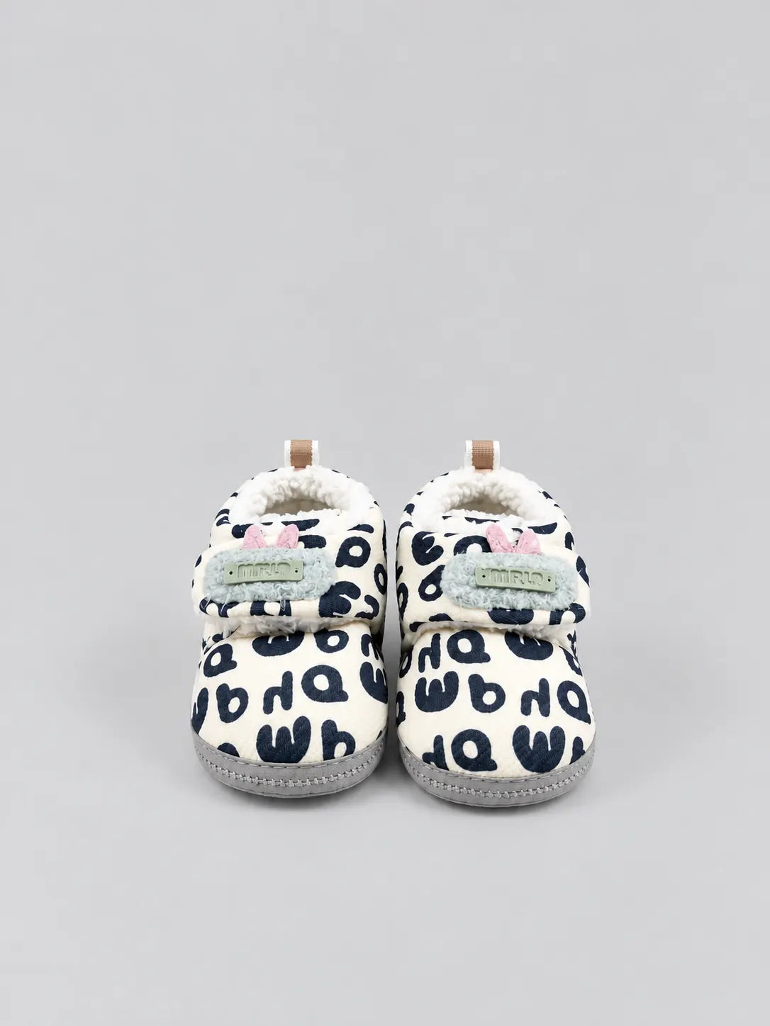 Hap & Hope  Soft Printed Plush Booties For New Born Babies