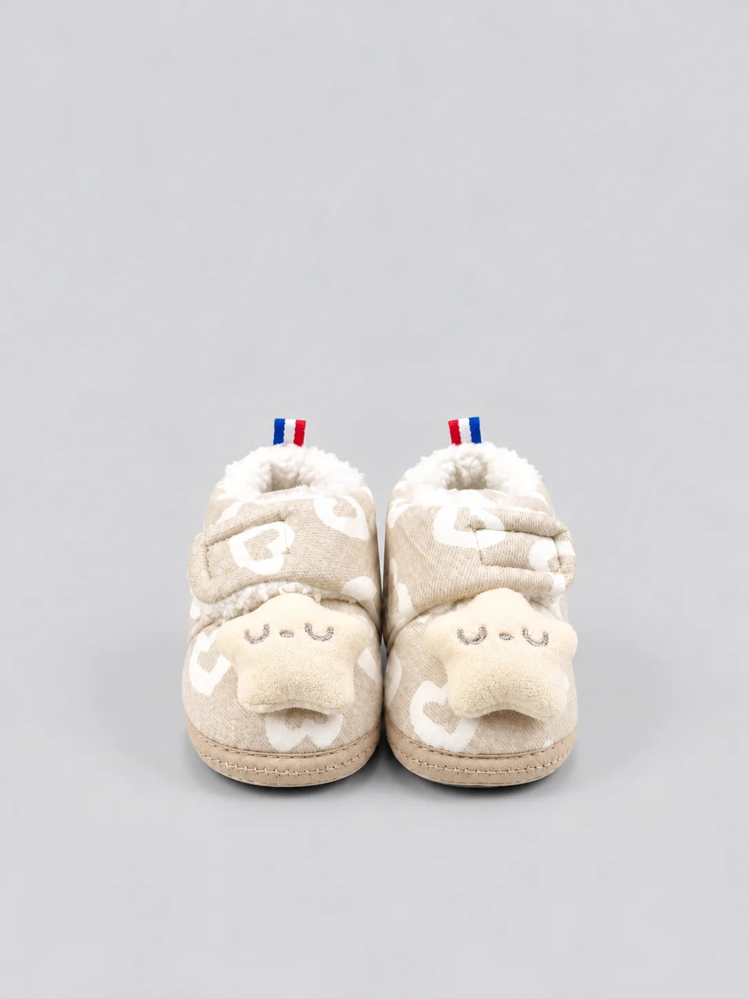 Hap & Hope  Soft Star Plush Booties For New Born  Babies