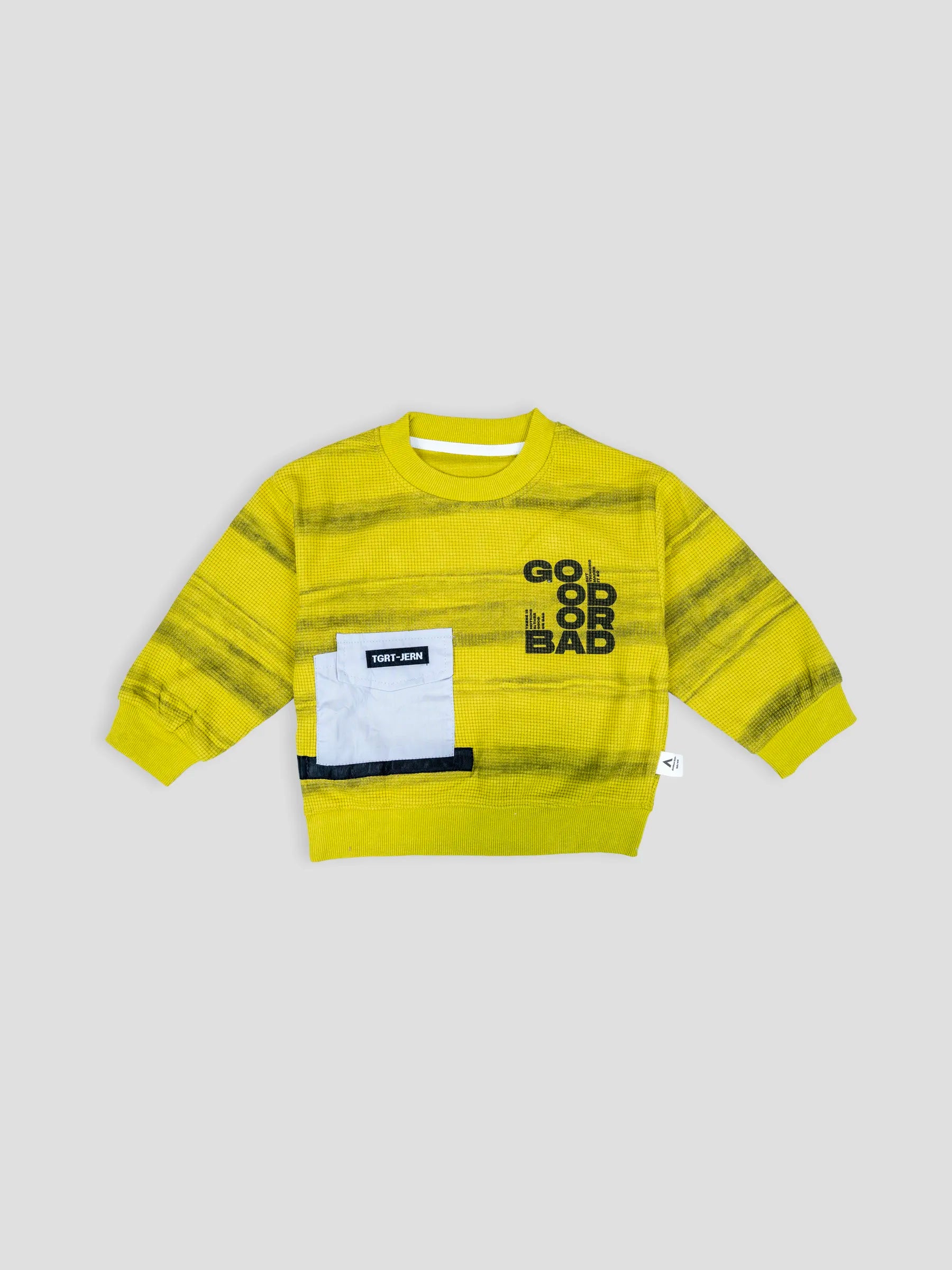 Hap & Hope  Stylish Printed Full Sleeve Cotton T-Shirt For Boys