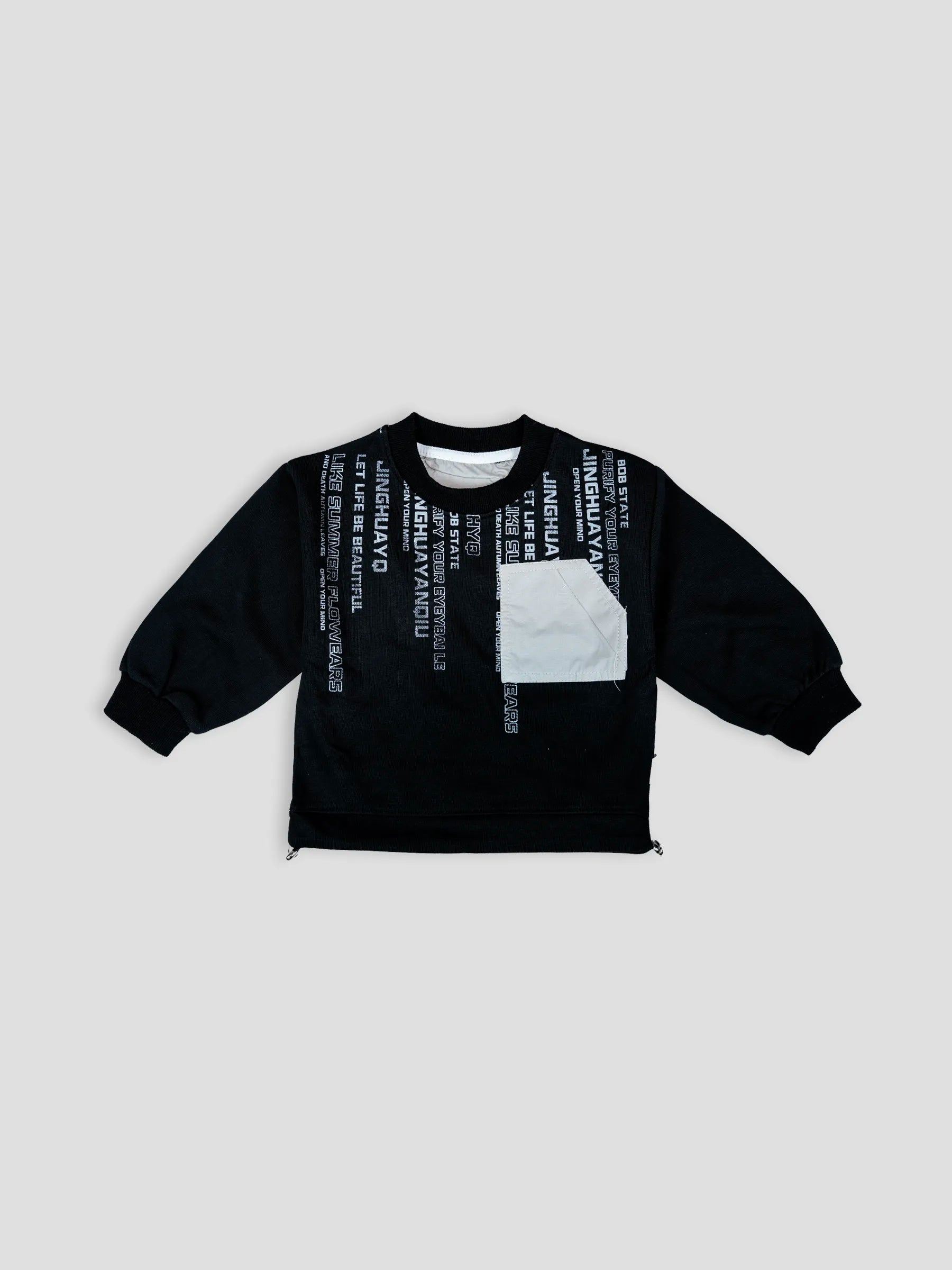 Hap & Hope  Stylish Round Neck Full Sleeve T-Shirt For Boys