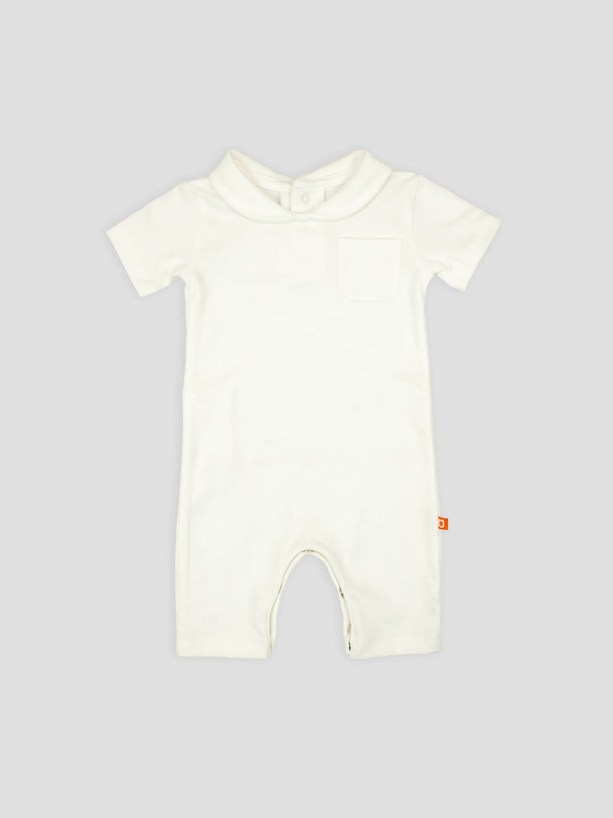 Hap & Hope Unisex Plain Half Sleeve  Cotton Romper For Babies