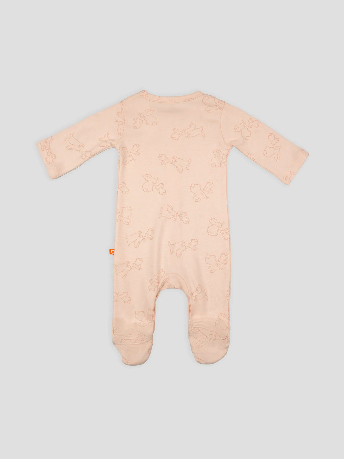 Hap & Hope Unisex Printed Cotton Full Sleeve Sleepsuit For Babies