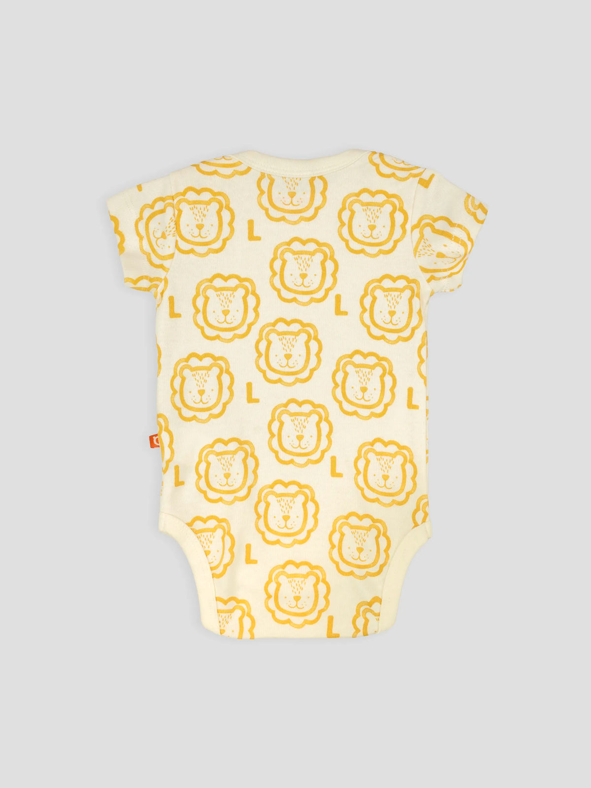 Hap & Hope  Unisex Printed Half Sleeve Cotton Bodysuit For Babies