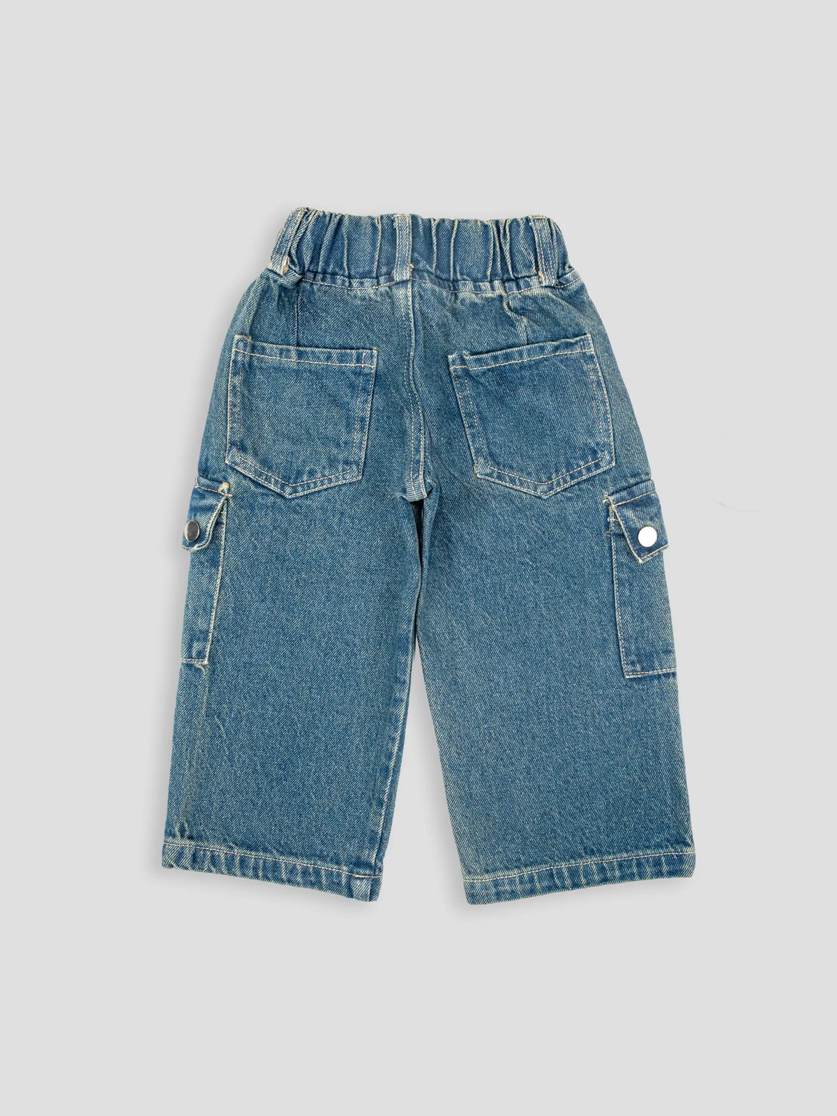 Hap & Hope Unisex Relaxed Fit Denim Pants For Unisex