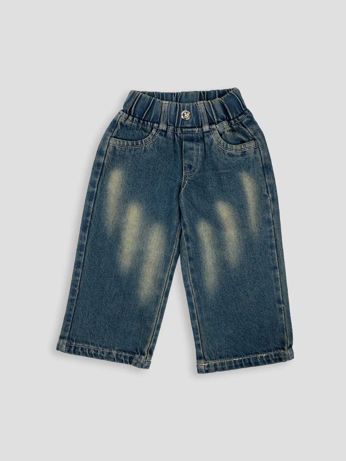Hap & Hope Unisex Relaxed Fit Denim Pants For Unisex