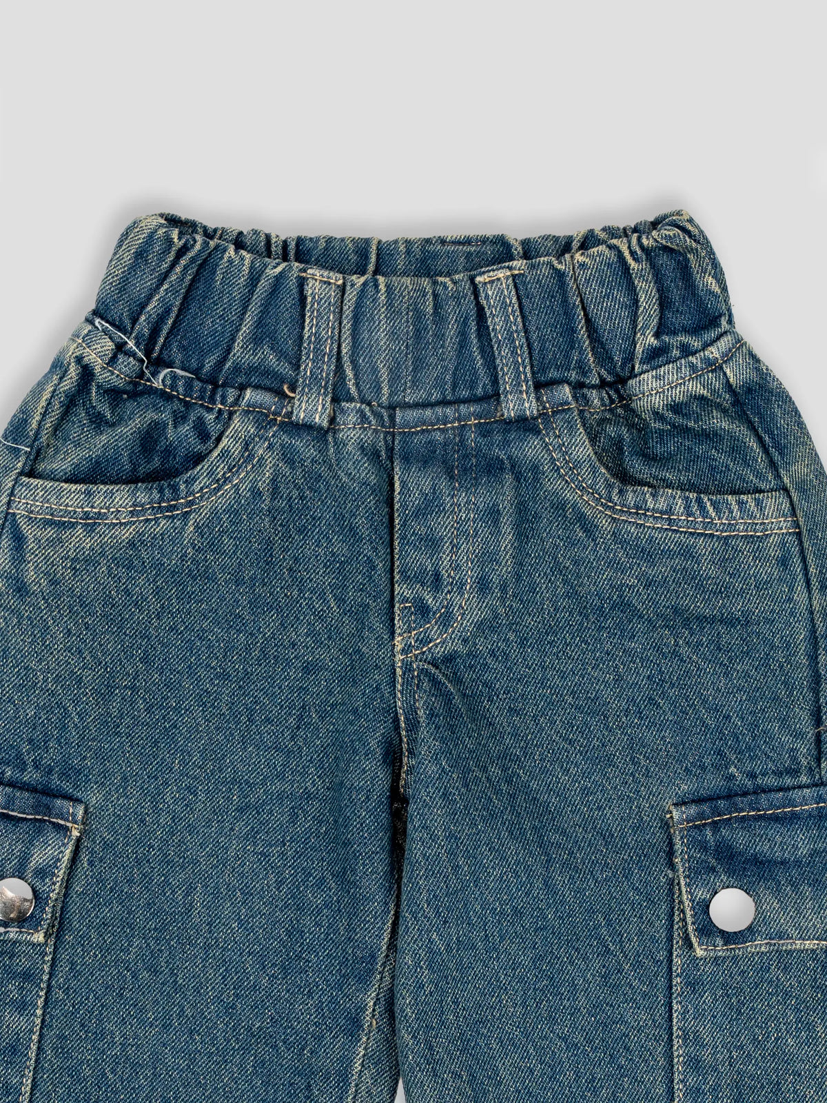 Hap & Hope Unisex Relaxed Fit Denim Pants For Unisex