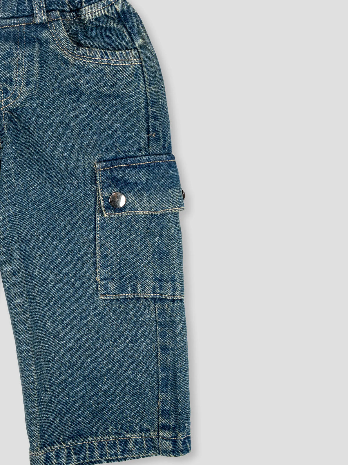 Hap & Hope Unisex Relaxed Fit Denim Pants For Unisex