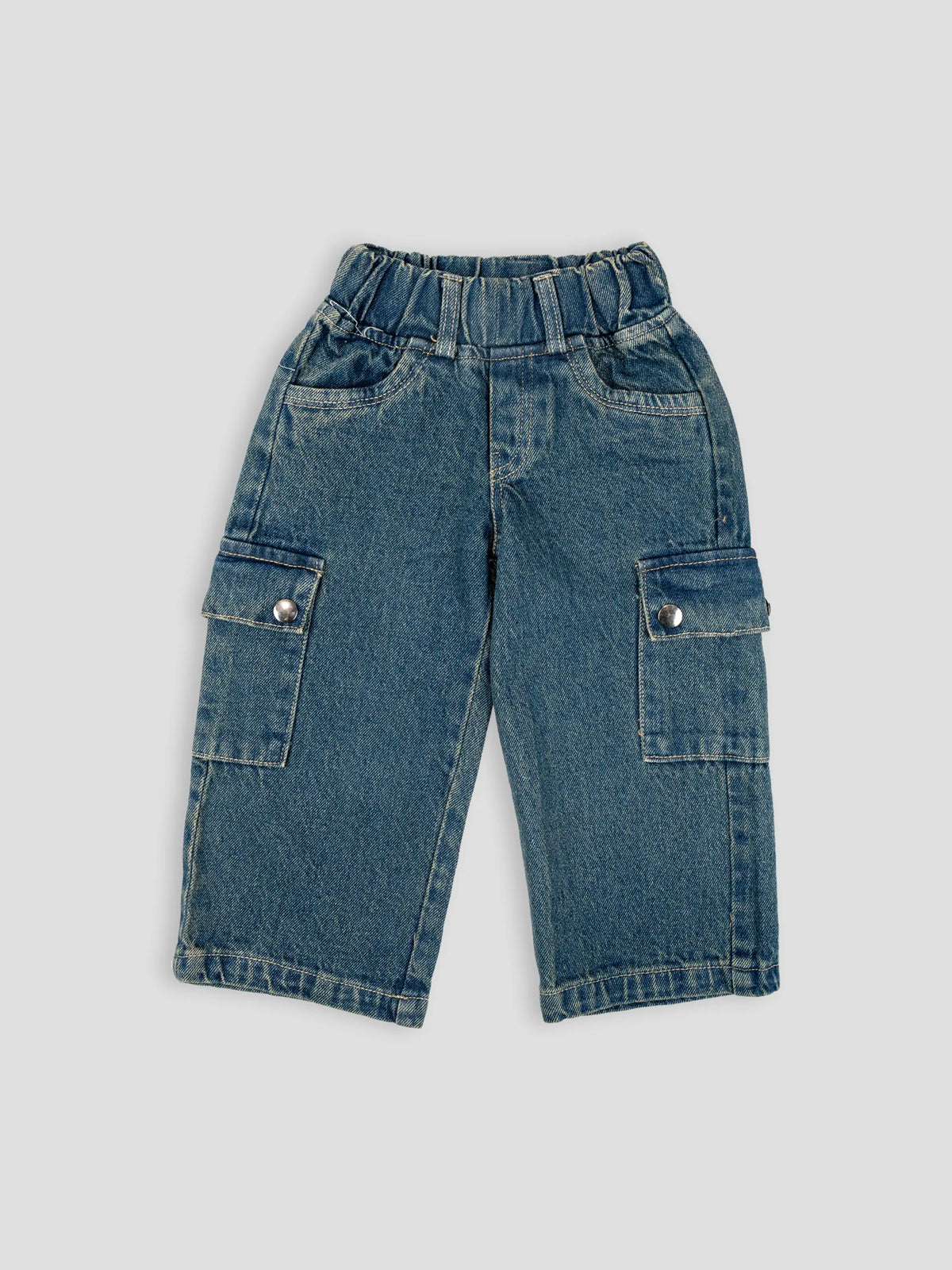 Hap & Hope Unisex Relaxed Fit Denim Pants For Unisex