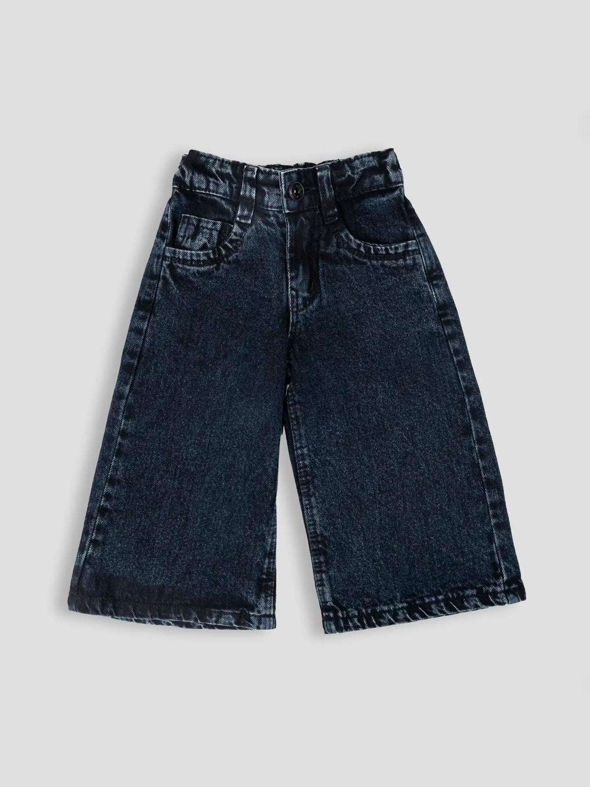 Hap & Hope Unisex Relaxed Fit Denim Wide Leg Jeans For Unisex
