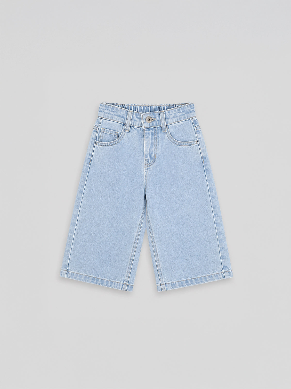 Hap & Hope Unisex Relaxed Fit Denim Wide Leg Jeans For Unisex