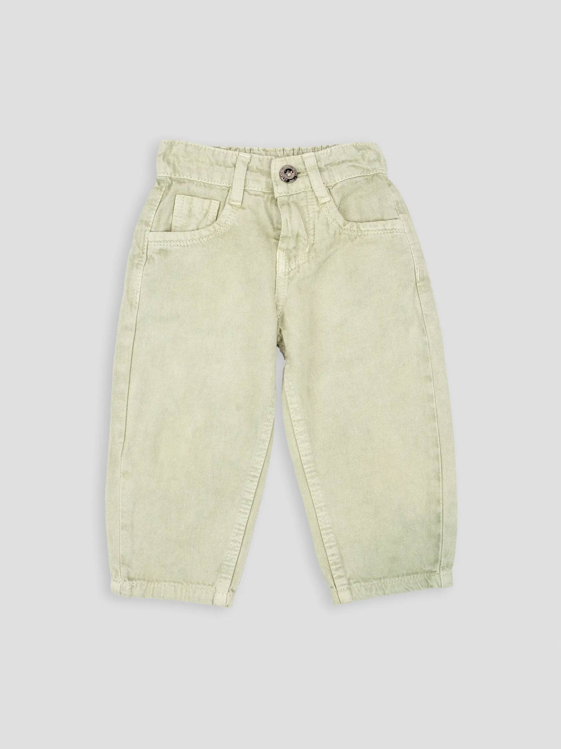 Hap & Hope Unisex Relaxed Fit Plain Denim Jeans For Unisex