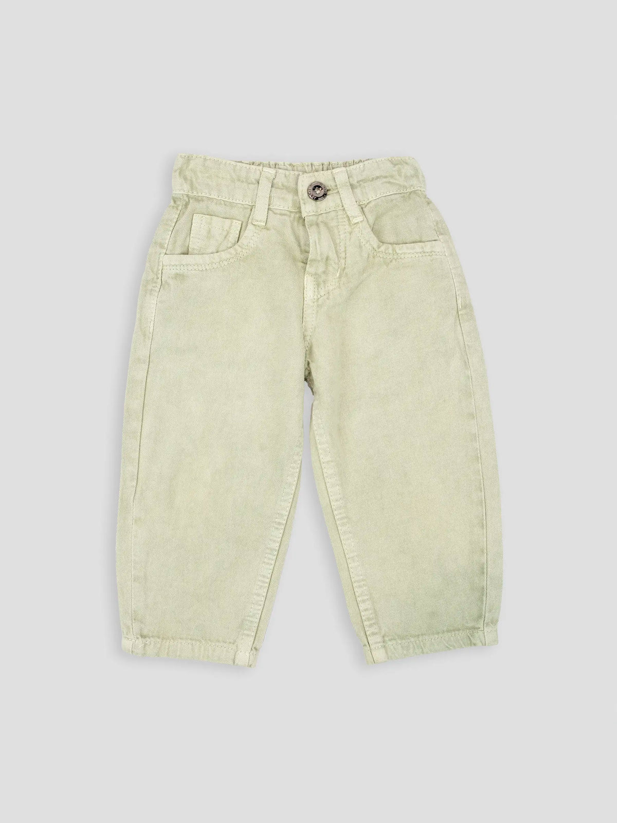 Hap & Hope Unisex Relaxed Fit Plain Denim Jeans For Unisex