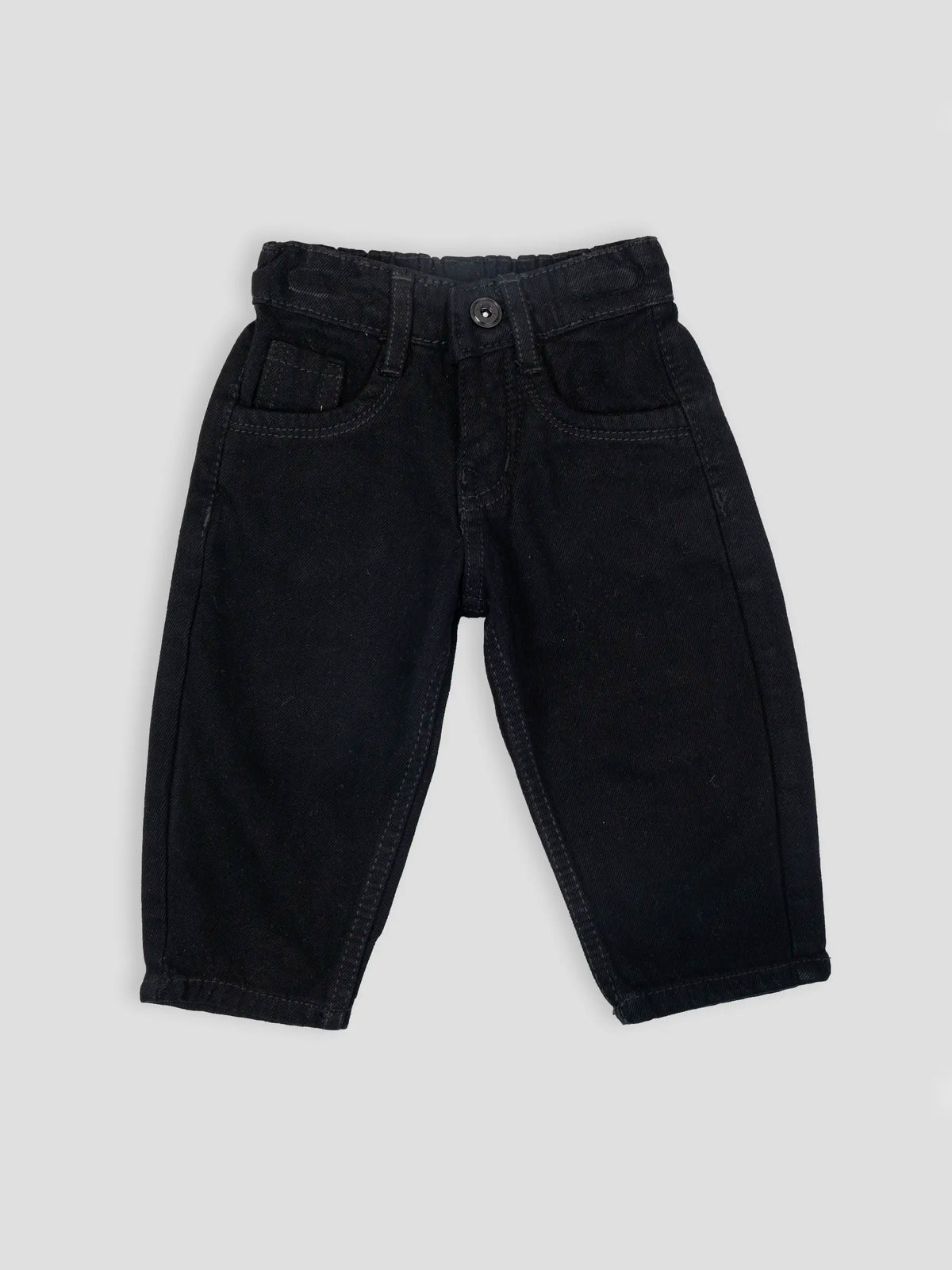 Hap & Hope Unisex Relaxed Fit Plain Denim Jeans For Unisex