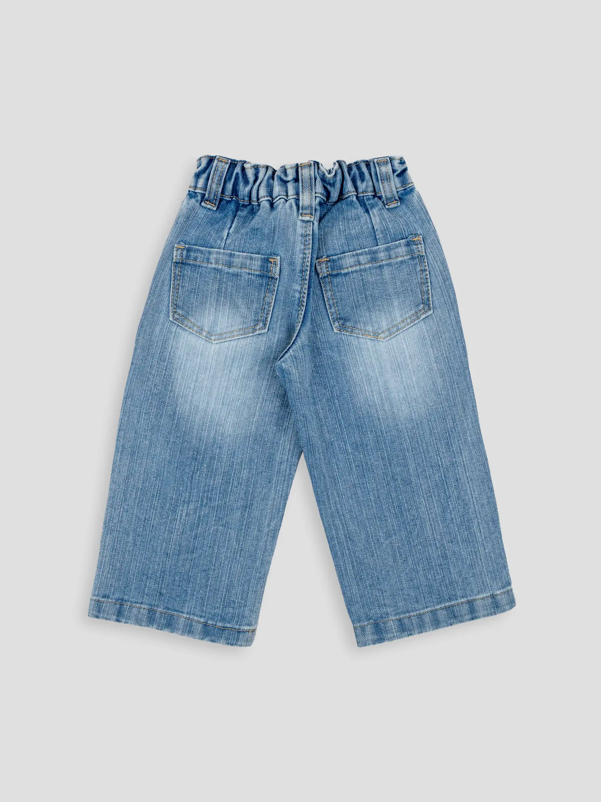 Hap & Hope Unisex Relaxed Fit Plain Denim Pants For Unisex