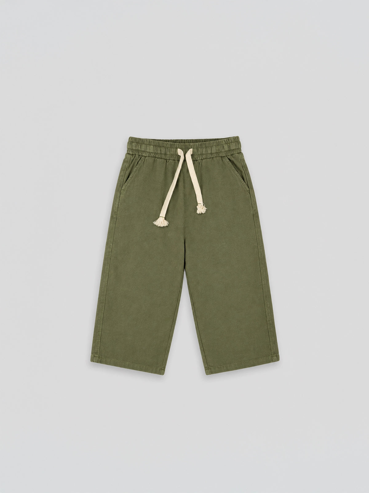 Hap & Hope Unisex Relaxed Fit Plain Linen Pants For Unisex