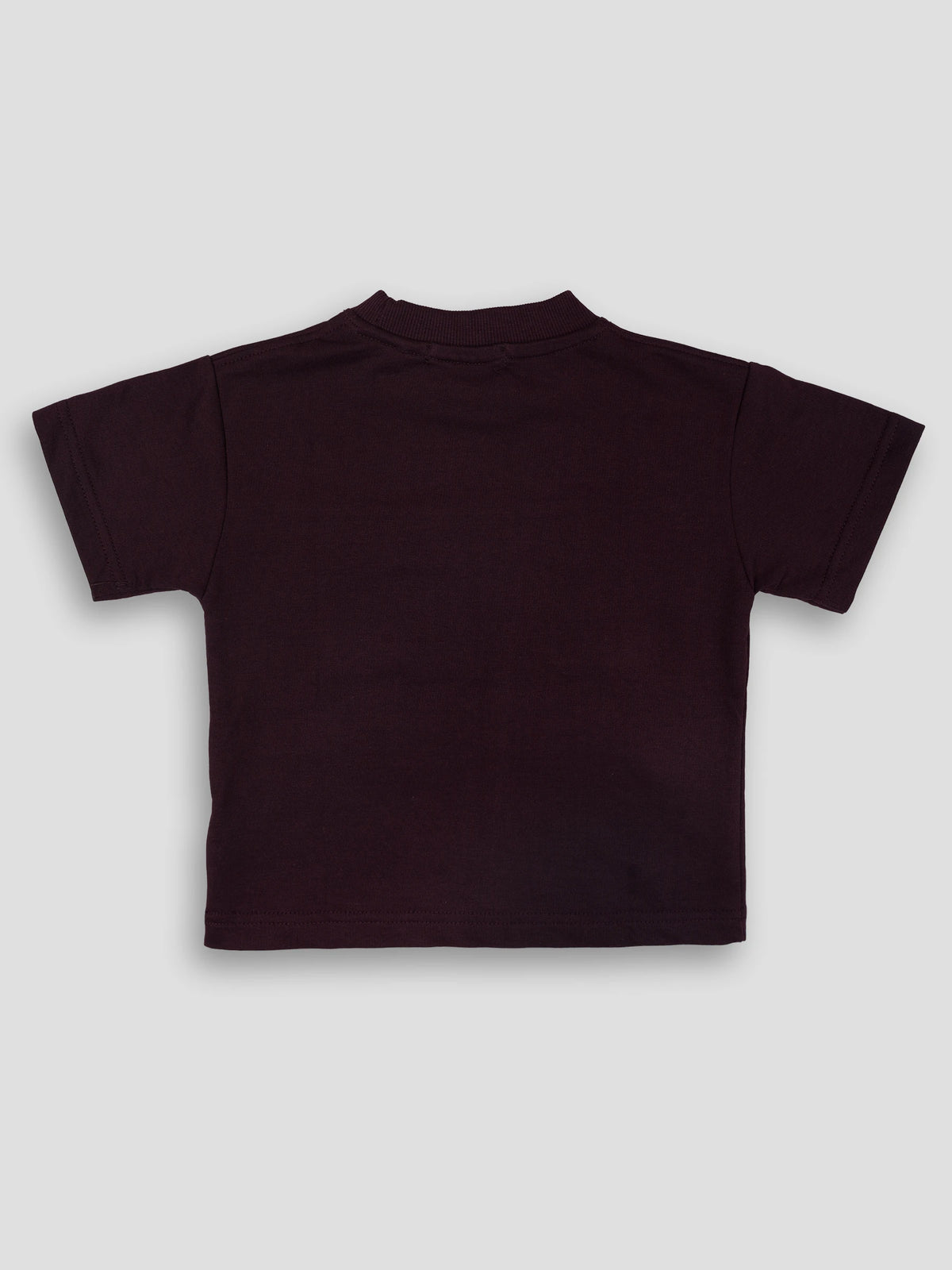 Hap&Hope Varsity Number Patch Round Neck Half Sleeve T-Shirt for Boys