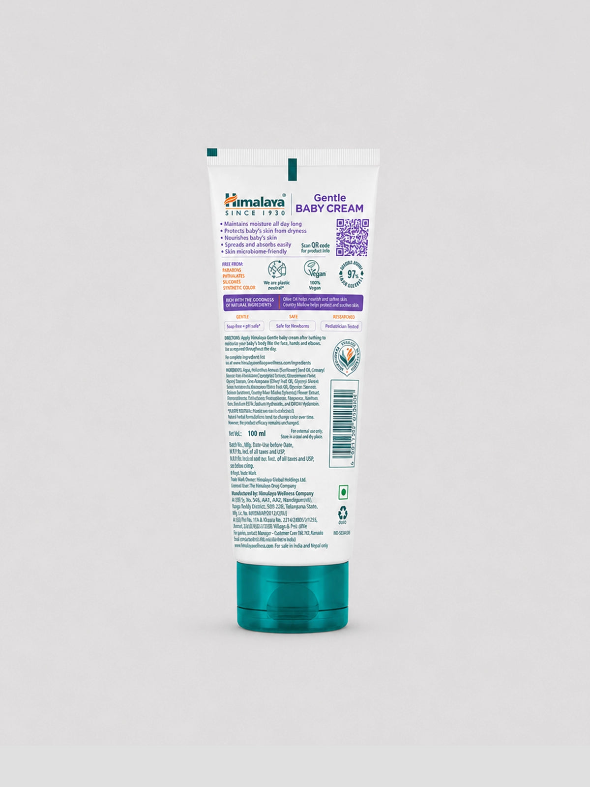 Himalaya Babycare Himalaya Herbal Baby Cream - 100 ml