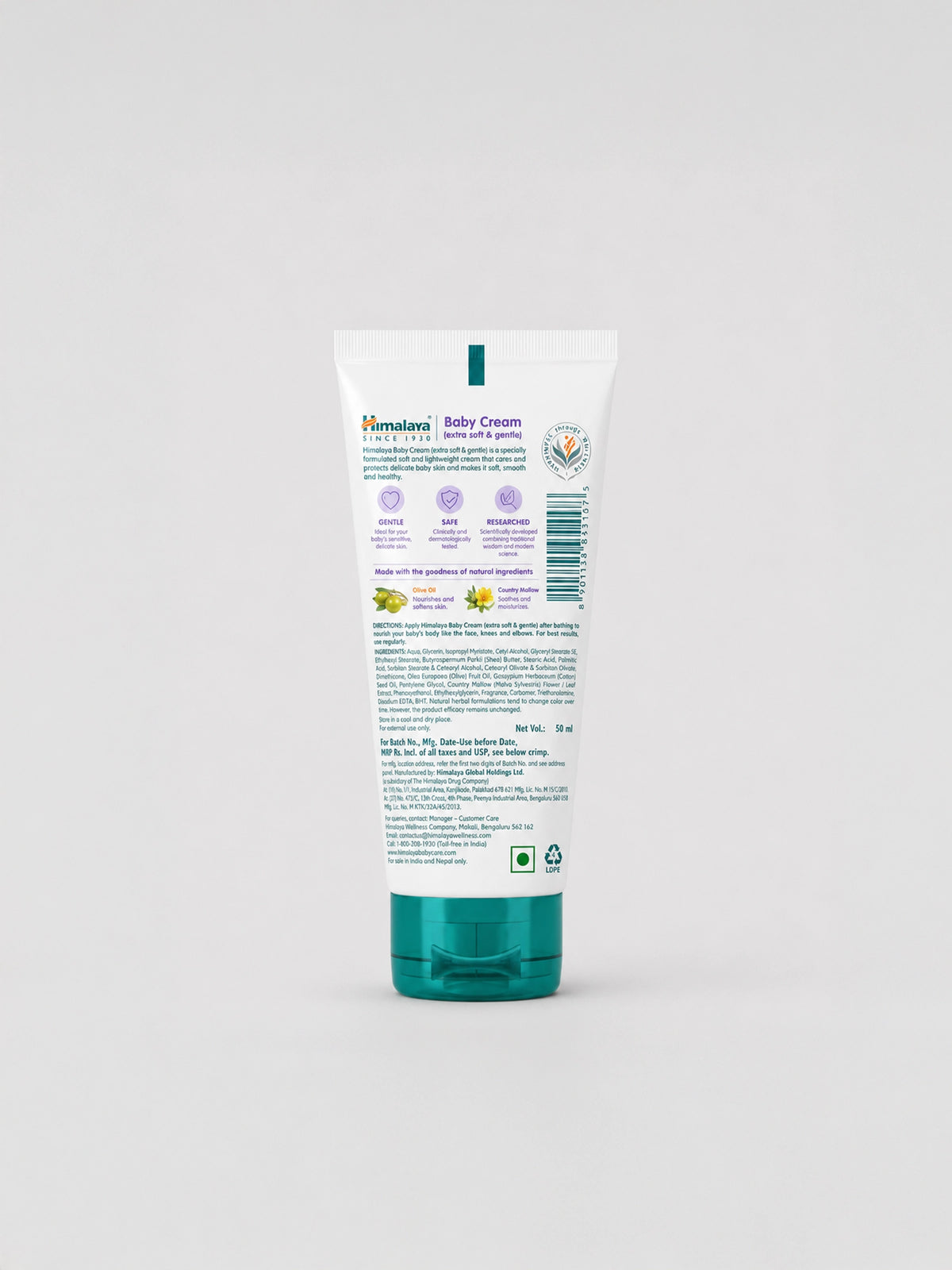 Himalaya Babycare Himalaya Herbal Baby Cream - 50 ml
