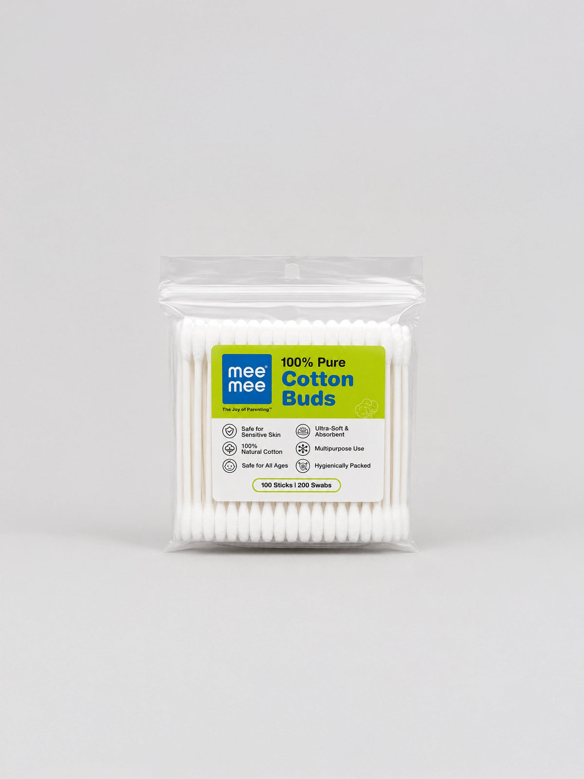 Mee Mee Cotton Ear Buds - 100 Pieces