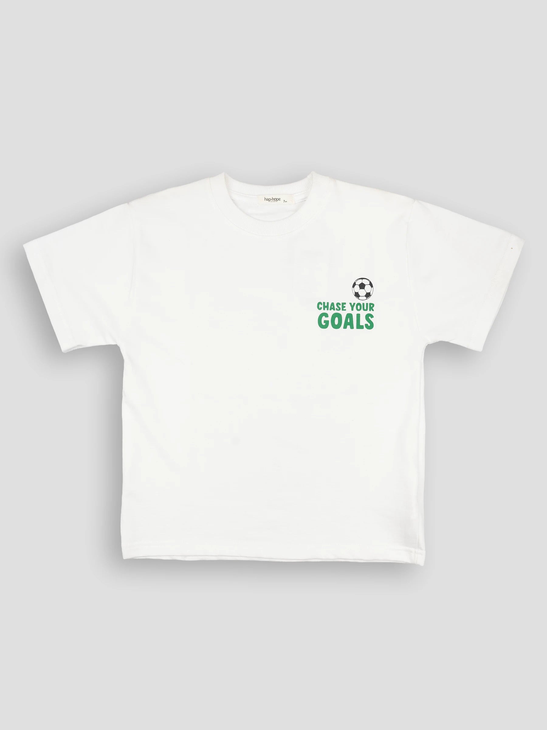 Hap&Hope Printed Round Neck Half Sleeve T-Shirt for Boys