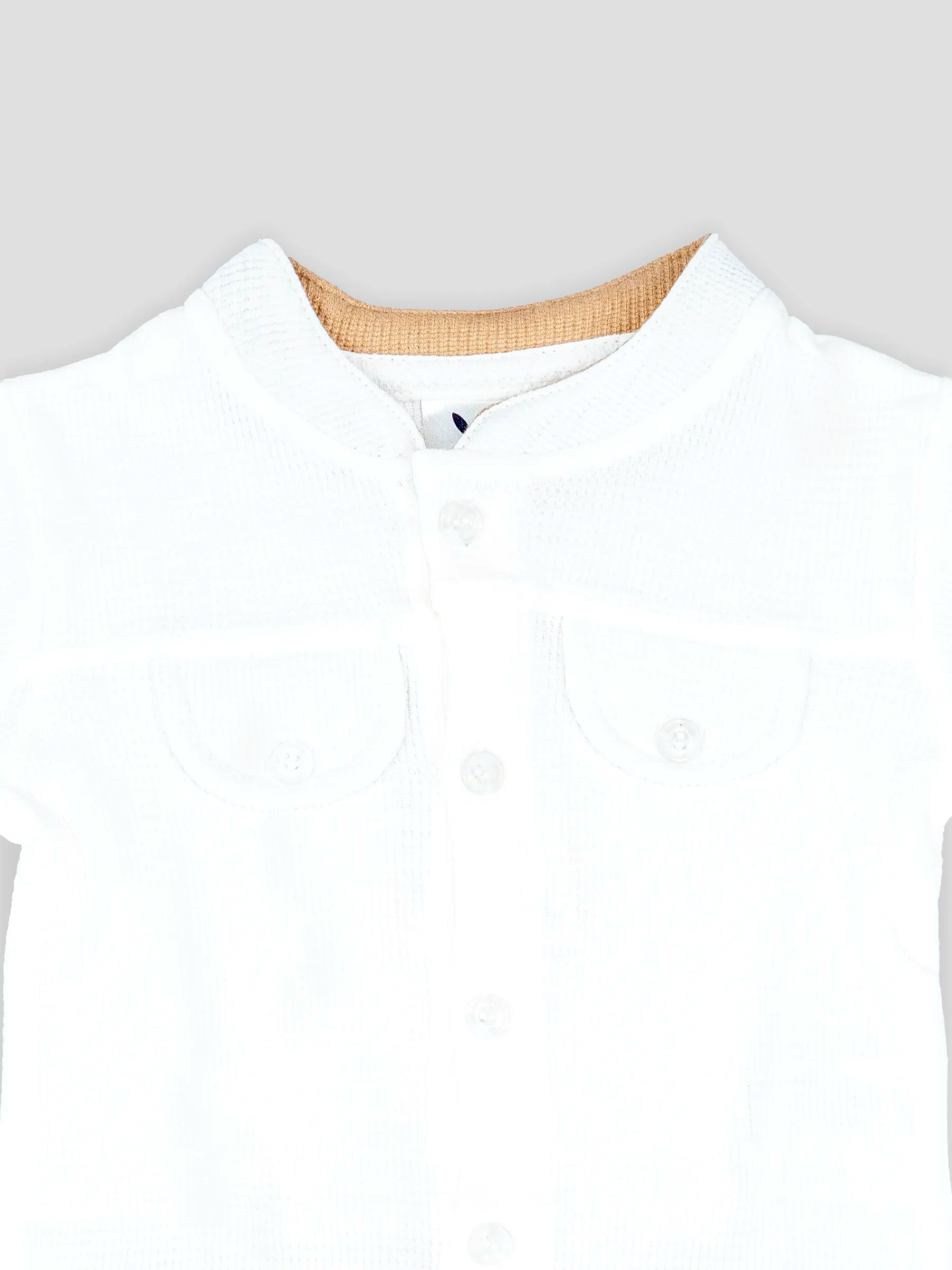 Hap & Hope Cotton Half Sleeve Chinese Neck T-Shirt & Shorts For Boys