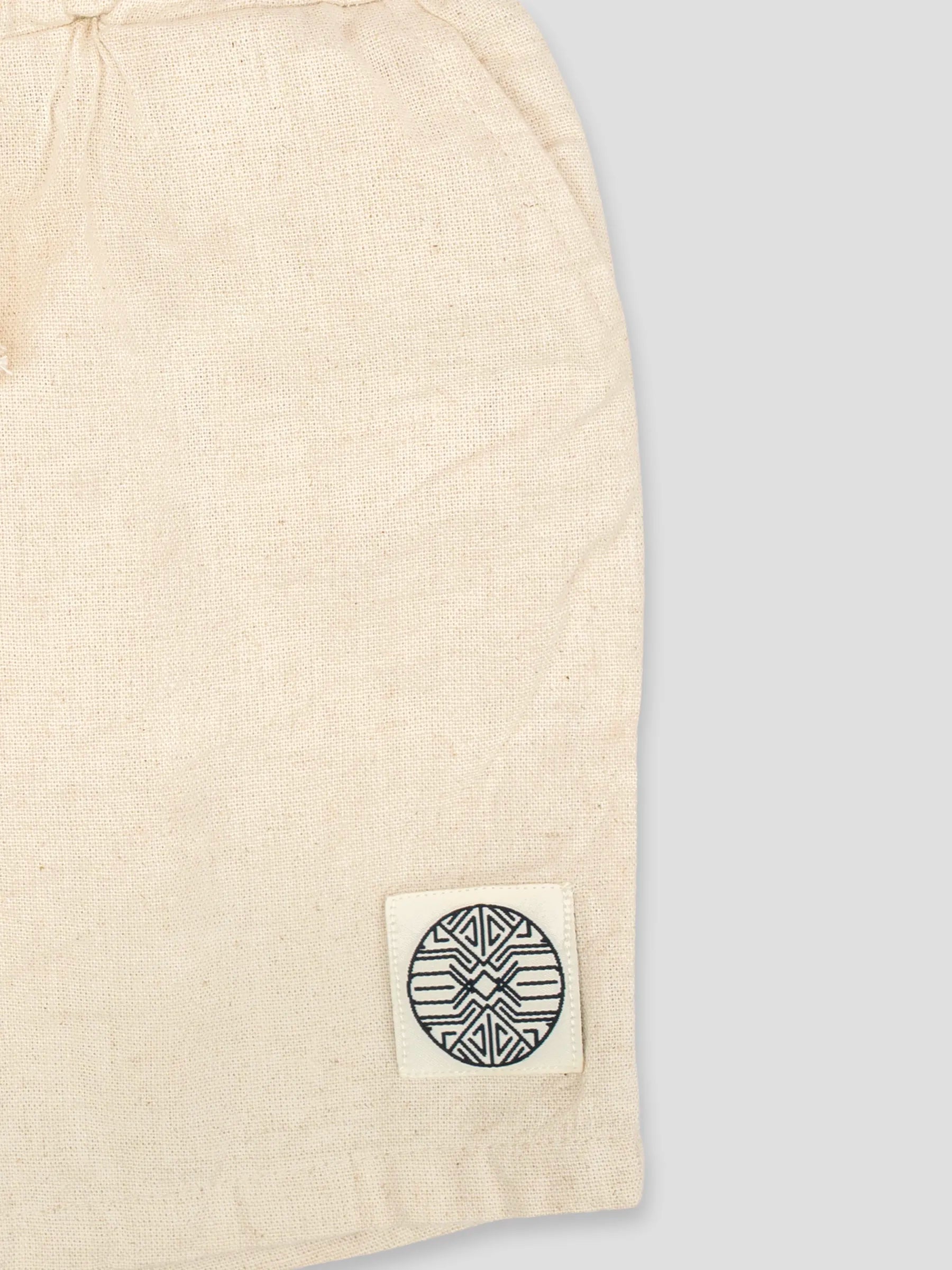 Hap&Hope Linen Regular Fit Shorts for Baby Boy
