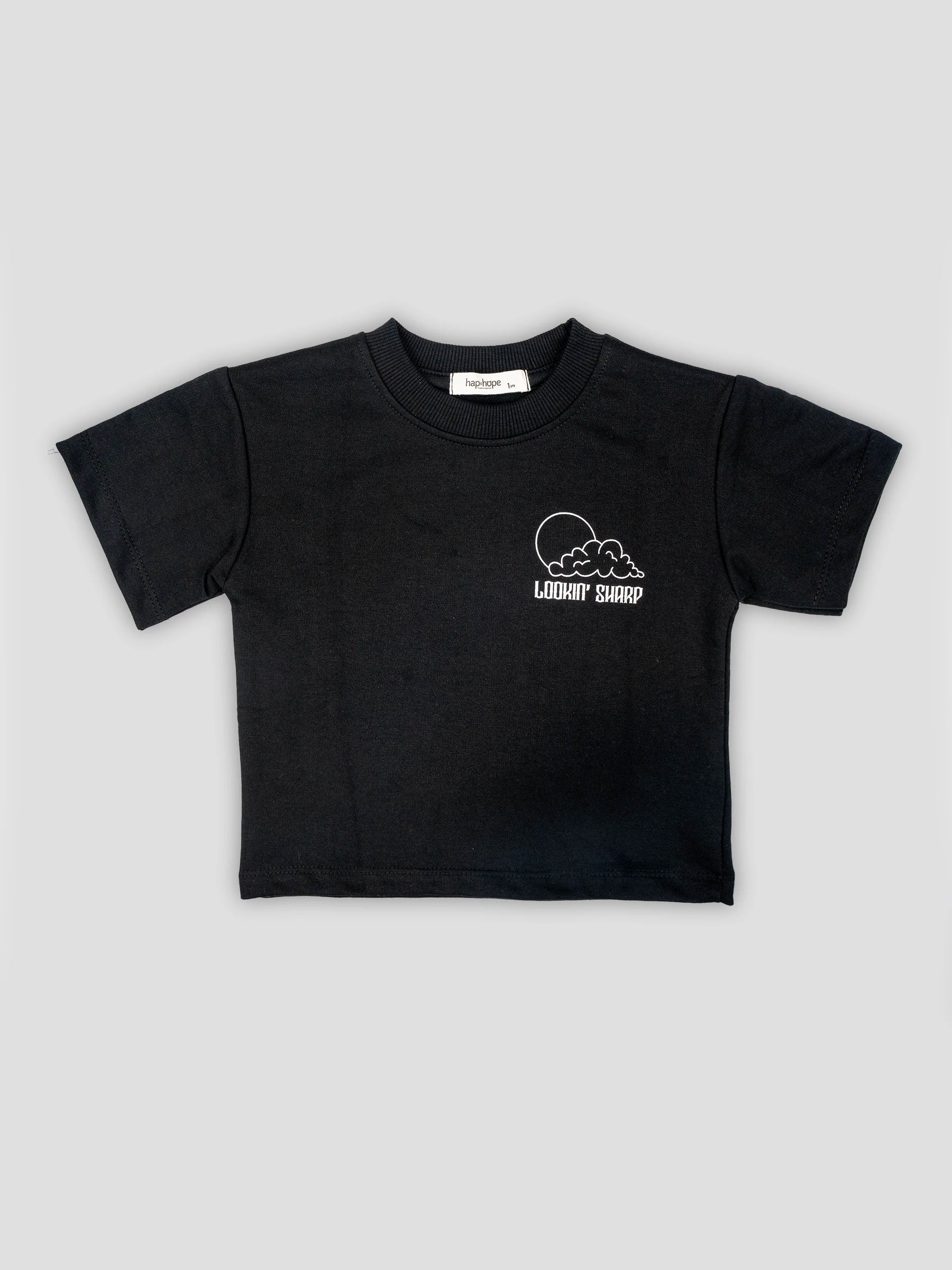 Hap&Hope Printed Round Neck Half Sleeve T-Shirt for Boys