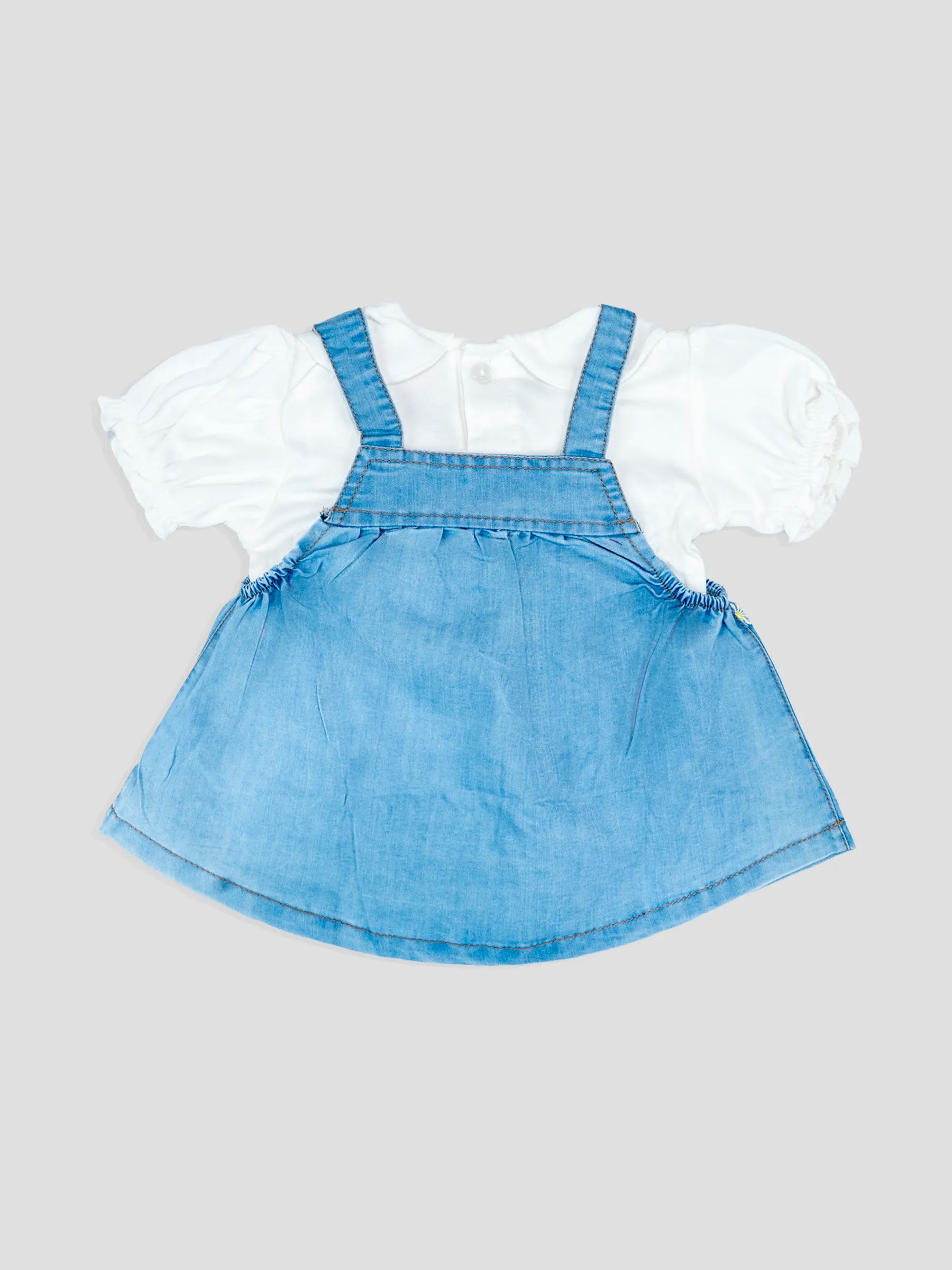 Hap & Hope  Printed Cotton Frock For Baby Girls