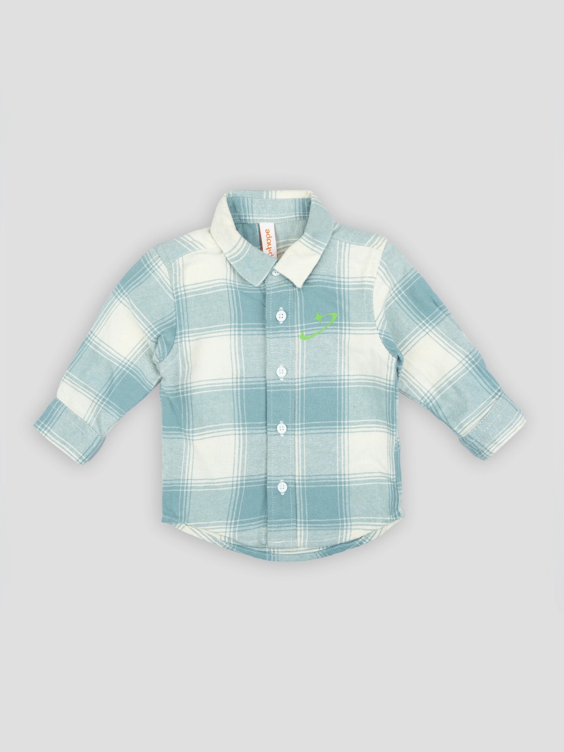 Hap&Hope Checked Full Sleeve Cotton Shirt for Boys